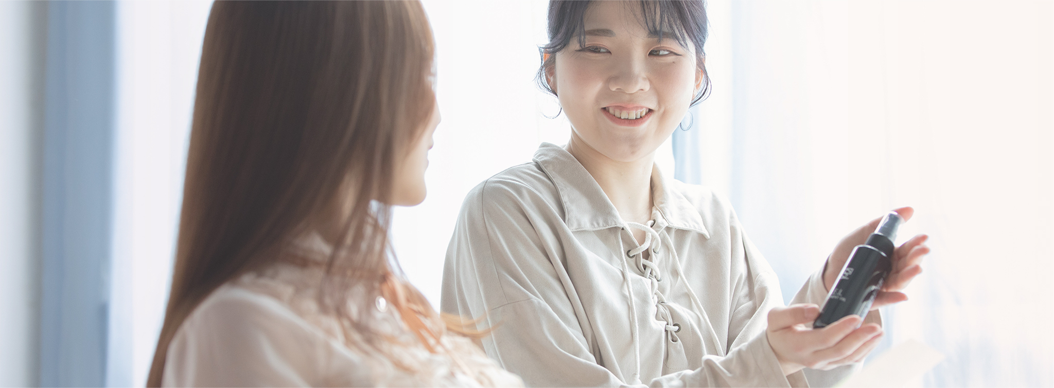 質感の維持の仕方を伝える正しいケアの習慣化