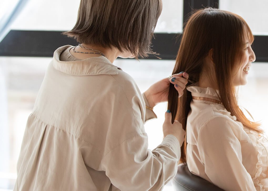 ダメージと髪質に合わせたパーソナルな改善レシピ